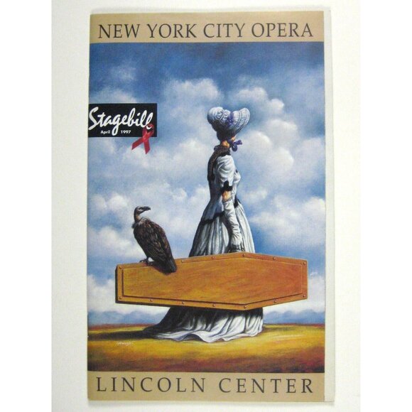 New City Opera Stagebill 1997 Lincoln Center Turandot Puccini Manahan Rowland - Picture 2 of 10